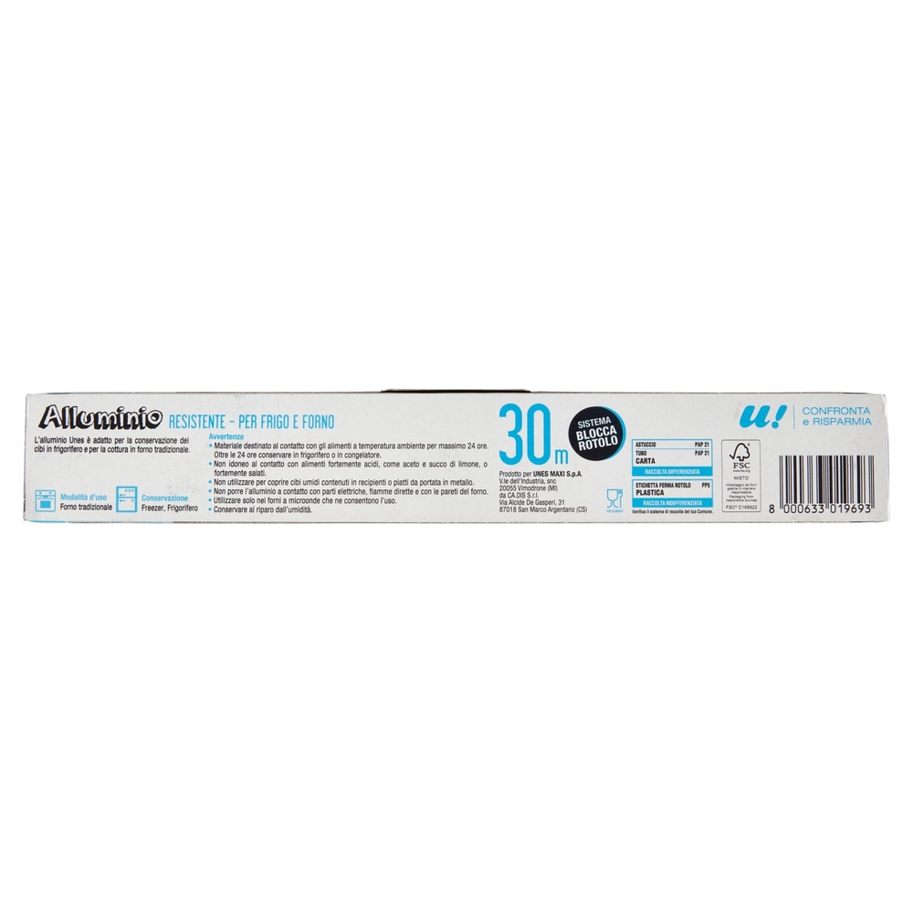 Alluminio 30 m U! Confronta e Risparmia